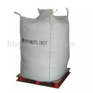 China Ventilated breathable Flexible Intermediate Bulk Containers FIBC for potatos pecans woods supplier