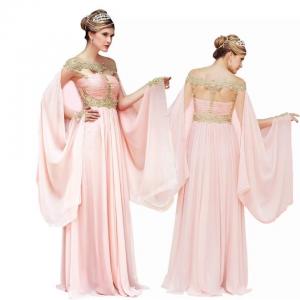China Sleeveless Women Evening Dress Pink Zipper Closure Customization supplier