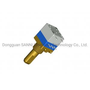 China RV9C11NS Horizontal Type Rotary Potentiometer For Car Amplifier Volume Control supplier
