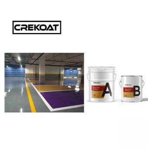China 1mm High Gloss Epoxy Floor Coating Ease Durable Floor Paint Solid Colors supplier