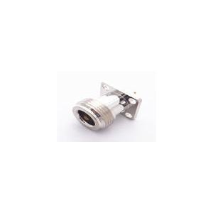 China N Type RF Coaxial Connectors Flange Mount Solder Type , Female Jack Plug Connector supplier