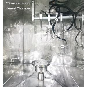 IP1-IP4 Rain Spray Test Chamber JIS D0203 Applied To Plastics Rubber Paint Coatings