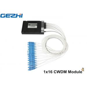 China Passive Device 1 X 16 CWDM Mux Demux For WDM Network / CATV System supplier