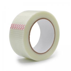 5.5mil Packing Adhesive Tape Heavy Duty Cross Filament Tape For Bundling