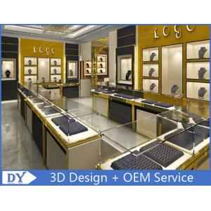 China Stainless Steel Jewelry Showcase / Jewelry Wall Display Cases supplier