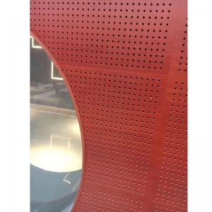 China Cinema Perforated Wood Acoustic Panels Carved Pattern Sound Absorption supplier