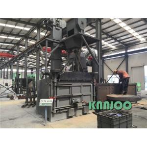 Cleaning Chamber Size 1000*1000mm Tumble Shot Blasting Machine For Steel