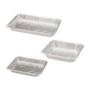Disposable Aluminium Foil Container / Tray / Box Customised Healthy Food Storage