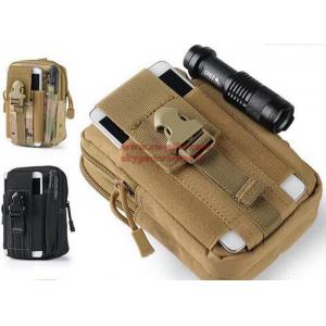 Outdoor Tactical Holster Military Molle Hip Waist Belt Bag Wallet Pouch Purse Phone Case with Zipper for iPhone 7/LG