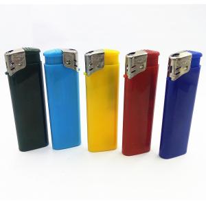 Customization Encendedor Electronic Plastic Lighter Five Colors Gas