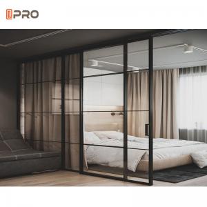 China Customized Aluminium Sliding Screen Doors For Residential Bedroom supplier