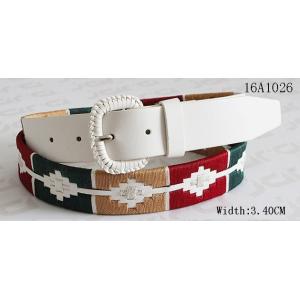 Fashion Women ' S Belts For Dresses With Assorted Color Cords Around Belt By Handwork