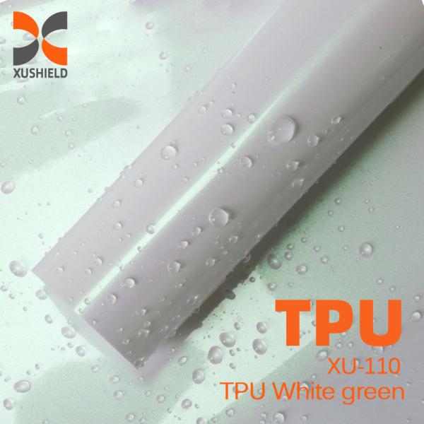 China TPU Vert blanc 1,52m*15m vert orange gris chaleur auto-réparation tpu PPF changement de couleur ppf peinture anti-rayures auto peinture de voiture film de protection de surface supplier