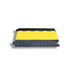 Yellow Black Rubber Speed Humps