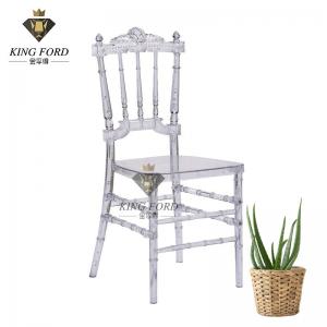 Pure PC Resin Wedding Plastic Chairs Recyclable Transparent Chiavari Chair