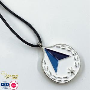 China American best-selling sterling silver 925 Silver shiny gold plating custom stainless steel glitter metal necklace for jewelry supplier