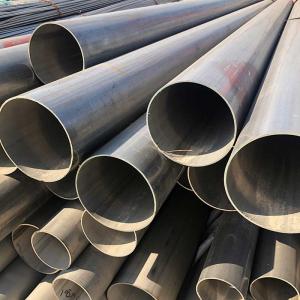 Round Grade 321 Ss Erw Steel Pipe 0.3mm Thickness
