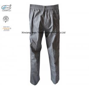 Khaki Cotton Arc Flash Fire Resistant Pants With Pockets