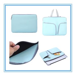 Neoprene Notebook Sleeve Bag 13 Inch Laptop Sleeve With Pocket