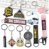 China Custom Metal Enamel Keychain Engraving Key Chains Small Keychain Rings wholesale
