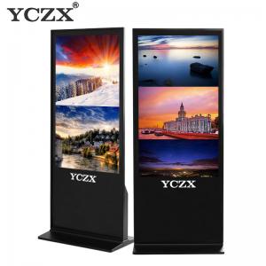 China 65 Indoor Advertising LED Display , Touch Screen Interactive Digital Signage supplier