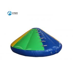China water floating inflatable conical water slide supplier