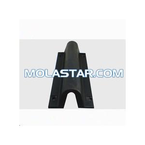 China Molastar High Quality  U Type Rubber Fender For Marine Boat supplier