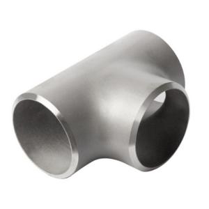 China Customized Stainless Steel Butt Weld Galvanized Pipe Fittings Sch40 Equal Tee supplier