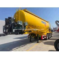 China 4 Axle Dry Silo Bulker Cement Tanker 45cbm Truck Semi Trailer For Cargo on sale