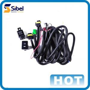Automotive Fog Light Switch Auto Electrical wire harness/fog light wiring harness