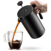 China 1000ml Thermal French Coffee Press Double Wall Stainless Steel Coffee Press CE on sale