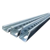China SS316 1.9mm HDG Galvanized Steel Profiles Cold Formed Slotted on sale