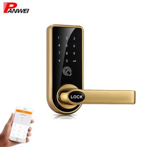 China Mechanical Pin Code Door Lock Zinc Alloy For Wooden Iron Door Black Silver supplier