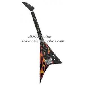 43&quot; V-shape Electric Guitar with decal AG43-V1