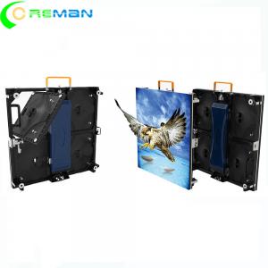 China Exterior Small LED Video Wall Cabinet Advertising Ultra Slim 500x500mm 3.91mm Pixel supplier