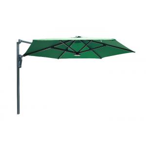 China 2.5m Green Color Garden CE Wall Mount Parasol wholesale