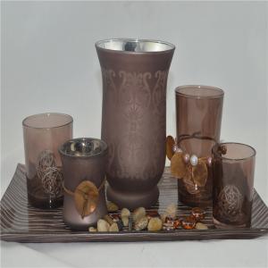 copper color wholesale candles holder set