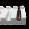 Plateau plastique pour ampoules à 7 cellules personnalisé, matériau PS blanc, léger, insert durable pour boîte