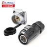CNLINKO M20 4 Pin 220V Male and Female IP68 Connectors AC Power Socket Waterproof Connector with Power Cord