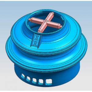 China Traditional Chinese moxibustion high temperature resistant shell PBT+GF30 hot runner needle valve mold supplier