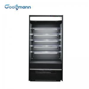 China Convenience Store Open Showcase Chiller Supermarket Refrigerator For Cold Drink supplier