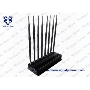 China Desktop 3G 4G Mobile Phone Network Signal Jammer and UHF VHF WiFi Jammer supplier