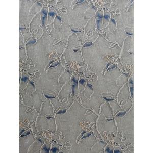 Lurex Floral Embroidered Tulle Fabric