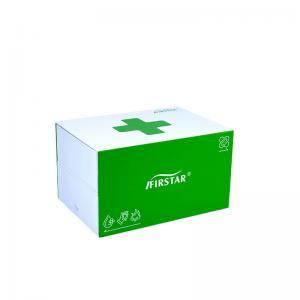China Recycle Cardboard First Aid Kit Boxes For Office Industries Home Vehicle 21*15*12CM supplier