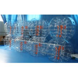 PVC / TPU Outdoor Inflatable Toys / Bubble Ball Soccer Suit for Party or Event