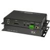 8K DisplayPort 1.4 Fiber Extender Kit (7680x4320@60Hz) over LC Single Mode Simplex up to 300m / 985ft - Transmitter & Receiver with RS232 + Bi-DIR IR Support