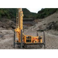China Drilling Depth 400 Meter Pneumatic Rotary Crawler Drilling Rig on sale