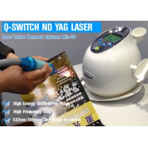 China Water Air Cooling ND YAG Laser Treatment For Hair Removal / Pigmentation Removal supplier