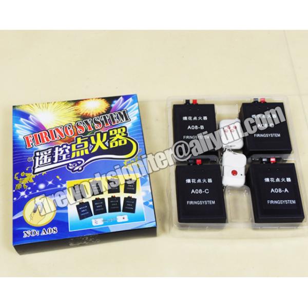 China O CE A08 passou a 8 sugestões o sistema sem fio do acendimento do controle para fogos de artifício internos do casamento da chama fria supplier