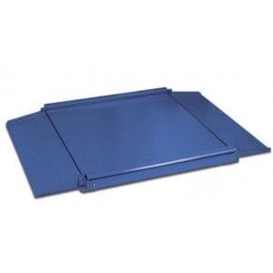 China 1000 Lb Industrial Floor Pallet Scale , Floor Weight Scale With Ramp supplier